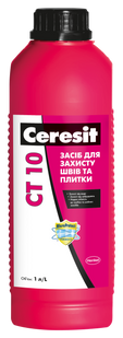 Засіб для захисту швів CERESIT CT 10 ( гідрофобізатор ) 1л 947511 фото