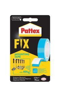 Pattex Fix монтаж лента 1,5м (80 кг) 2848977 фото