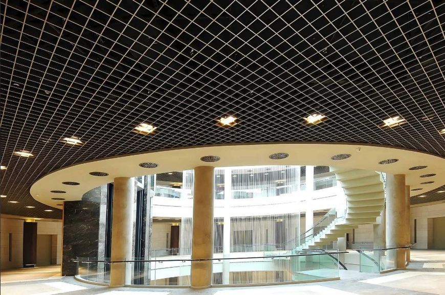 Потолок грильято классический Kraft ячейка 120х120 мм krf00031 фото