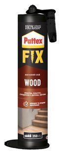 Pattex Fix Wood клей монтаж 385г 2893814 фото