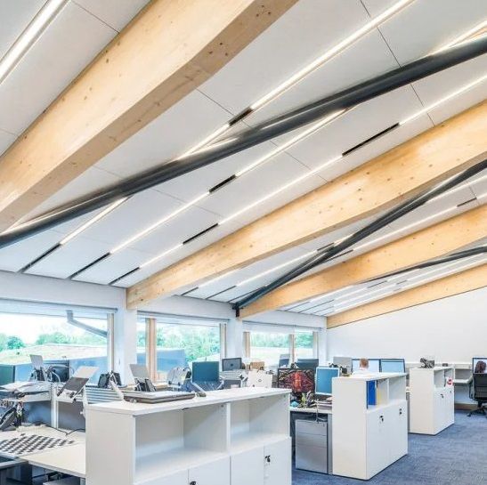 Звукопоглощающая плита из древнего волокна для стен и потолков Knauf Ceiling Solutions HERADESIGN Plano kcs00005 фото