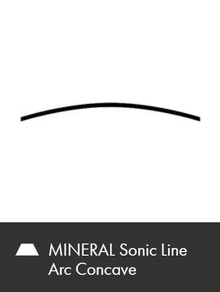 Акустичний стельовий острів MINERAL Sonic Line Arc kcs00016 фото