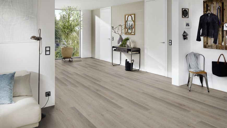 Вінілова підлога ( ламінат ) SPC Moderna V-solid pro Rotua Oak (упак 2,02 м2) 431 фото